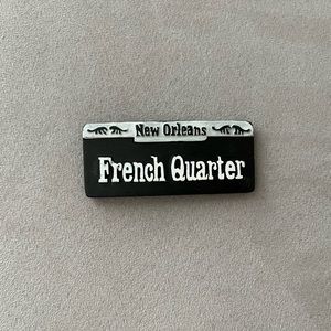 Black & White Magnet from the French Quarter in New Orleans